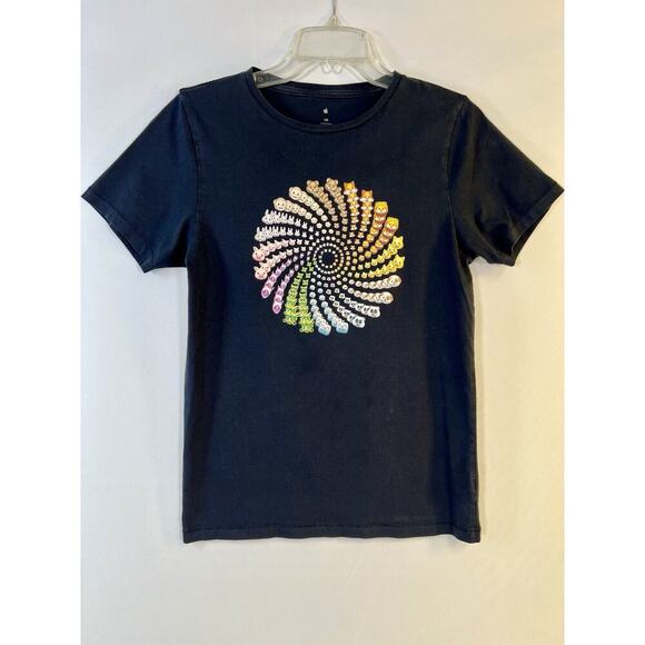 Vintage Rare Apple Computers Emoji Single Stitch T-Shirt Sz XS - Picture 2 of 8